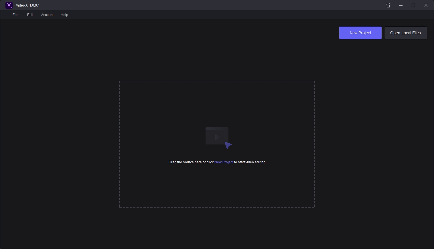 Vance Video AI new project